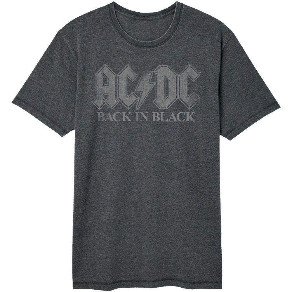 Acdc Bib Logo Black T Shirt